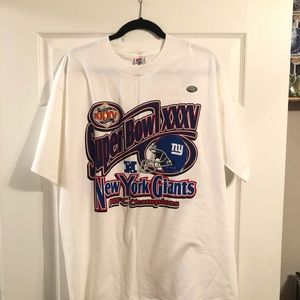 Vintage Super Bowl XXXV T Shirt - New York Giants